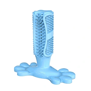 Wholesale pet toy rubber molar dog toothbrush dog chew toy