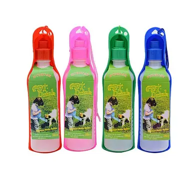 Collapsible Pet Water Bottle Wholesale Cheapest Plastic Foldable Portable Dog Water Bottle
