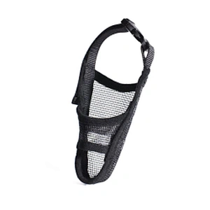 Hot Sale Werewolf Dog Muzzle Adjustable Breathable Soft Nylon Dog Muzzle