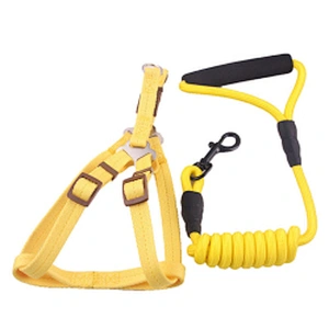 Dog Harness and Leash Nylon Strong Waterproof Luxury Dog Leash Set