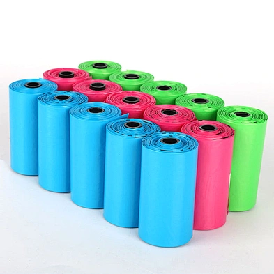 Wholesale Pet Dog Poo Bags Cheap Eco Friendly 100% Biodegradable Dog Poop Bags With Dispenser