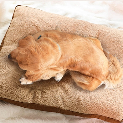 Plush Pet Dog Bed Orthopedic Winter Warm Large Dog Bed