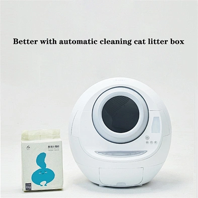 Biodegradable Cat Litter Sand Clumping Best Clean Self Cleaning Bentonite Cat Litter