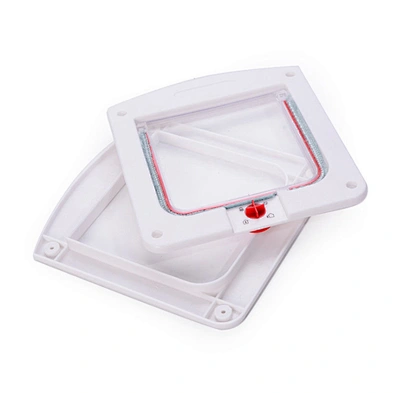 Cheap price smart cat flap automatic lockable adjustable pet door