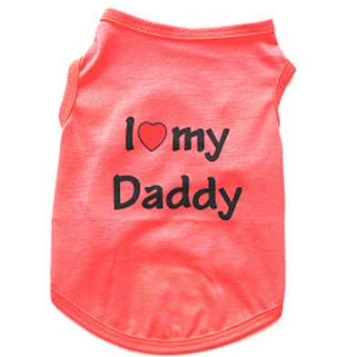 Summer Cool Puppy Dog Shirt Custom Logo Cheap Cute Pet Small Dog Summer Clothes