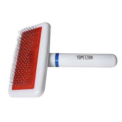 TOPETZON Pet Hair Remover Brush Dog Grooming Cat Massage Comb