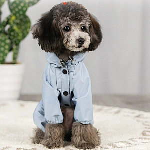 Outdoor Dog Rain Jacket Sport Clothes Breathable Reflective Waterproof Dog Rain Coat