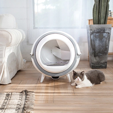 Smart Cat Toilet Automatic Enclosed Self Cleaning Cat Litter Box