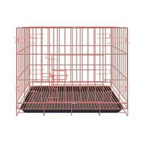 Metal Dog Kennels Stainless Steel Foldable Indoor Large Pet Dog Cages