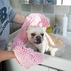 Manufacturer Dog Grooming Drying Towel Ultra Soft Microfiber Quick Drying Pet Towel