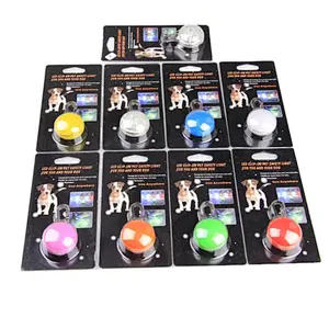 Wholesale Custom Pet Collar Accessories for Dogs and Cats Anti-lost LED Light Dog Tag