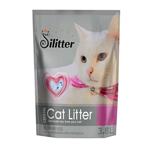 Wholesale Crystal Cat Litter Automatic Clumping Silicone cat litter Premium Silica Gel Cat Litter
