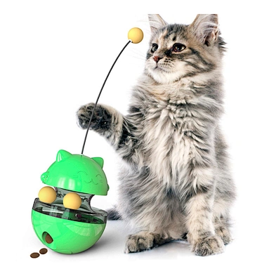 Hot selling cat toy animal pattern interactive cat food toy
