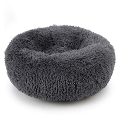 Cheap Calming Plush Good Quality Pet Donut Dog Bed for Dog Cute Fluffy Soft Cat Bed