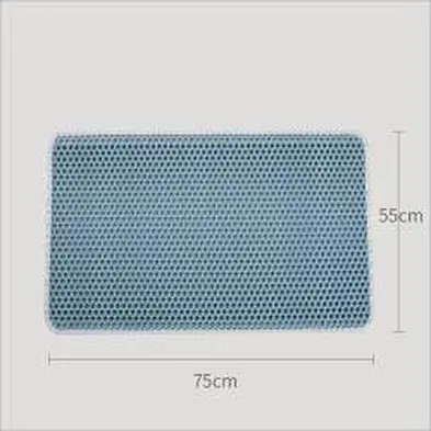 Easy Clean Cat Litter Trapper Mat Honeycomb Design EVA Double Layer Cat Litter Mat