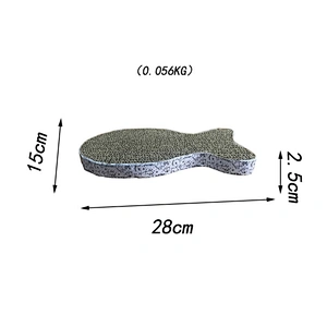 Factory directly sell eco-friendly cat scratcher toy cardboard cat scratcher