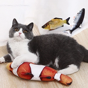 Electric Moving Fish Cat Toy 2021 New Interactive Cute Electronic Cat Toy