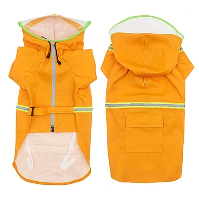 2021 trending dog dress waterproof eco-friendly dog rain coat dog clothes pet