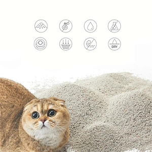 Biodegradable Cat Litter Sand Clumping Best Clean Self Cleaning Bentonite Cat Litter