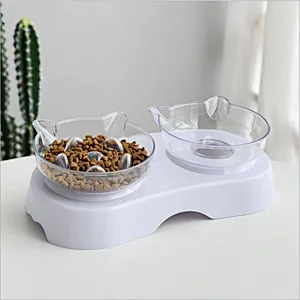2021 Hot design eco-friendly material bowl cat water food cat pet bowls feeders