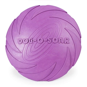 dog toy flying disc rubber flying plate dog flying disc for dogs