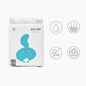 Biodegradable Cat Litter Sand Clumping Best Clean Self Cleaning Bentonite Cat Litter