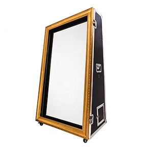 Wooden Mirror Me Photo Booth