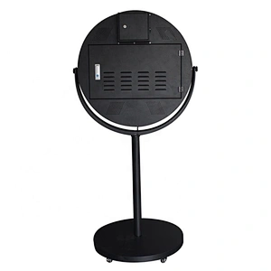 Slim Oval Selfie Mirror Booth