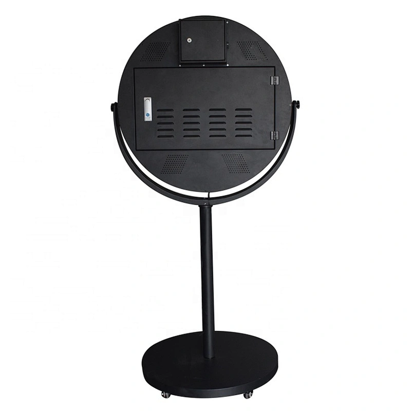 Slim Oval Selfie Mirror Booth