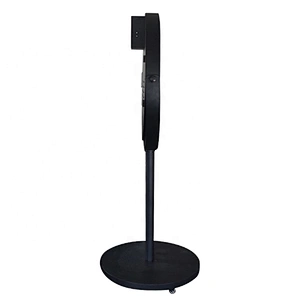 Slim Oval Selfie Mirror Booth