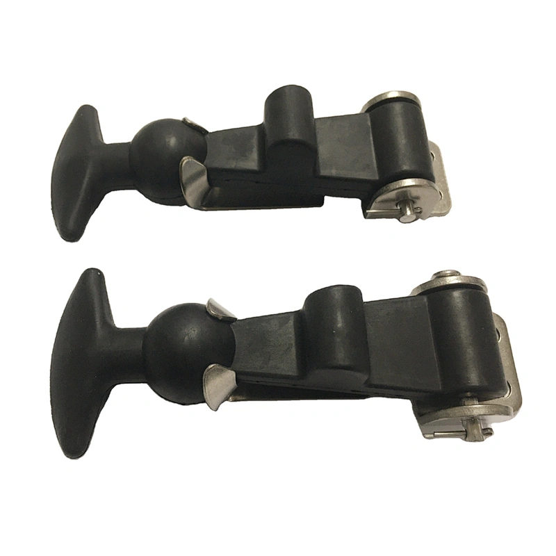 TCR01 T-Handle Black Rubber Hood Latch