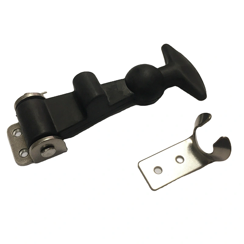 TCR01 T-Handle Black Rubber Hood Latch