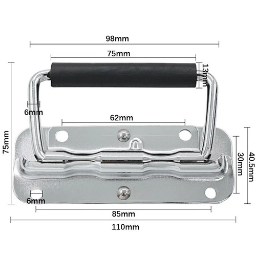 TCLS110 Spring Loaded Mount Chest Handle