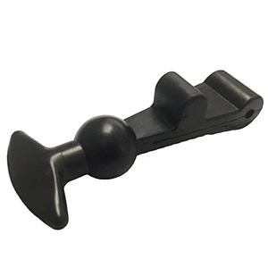 TCR01 T-Handle Black Rubber Hood Latch