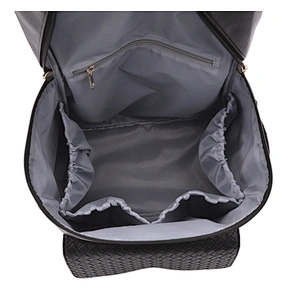 High Quality Durable PU Diaper Bags Custom Wholesale Daily Diaper Bags For Mommy