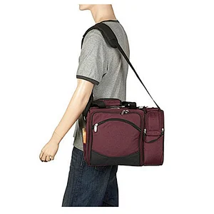 Big capacity shoulder cooler Picnic set with wine pocket,picnic blanket and bag,concept picnic bag,picnic bags pack
