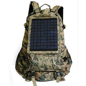 Solar power backpack mochilas militares/ mochilas solares