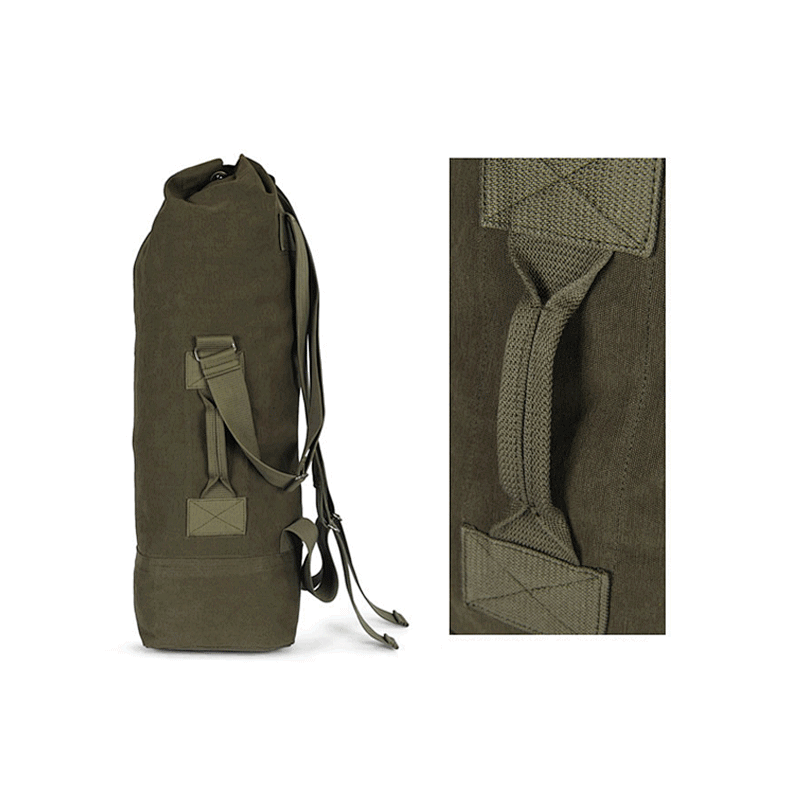 Hiking backpack bag large capacity vintage rucksack canvas hiking backpack bag