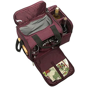 Big capacity shoulder cooler Picnic set with wine pocket,picnic blanket and bag,concept picnic bag,picnic bags pack