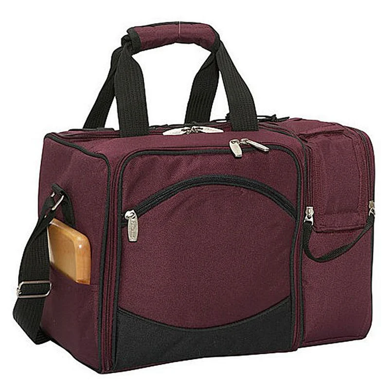 Big capacity shoulder cooler Picnic set with wine pocket,picnic blanket and bag,concept picnic bag,picnic bags pack