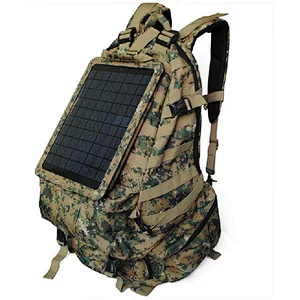 Solar power backpack mochilas militares/ mochilas solares
