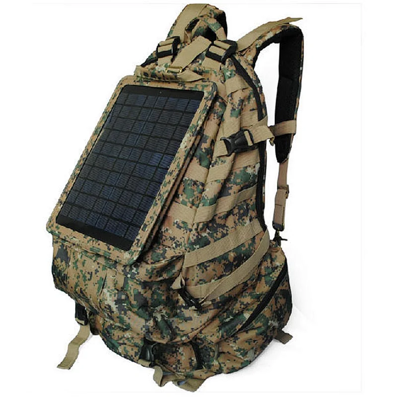 Solar power backpack mochilas militares/ mochilas solares