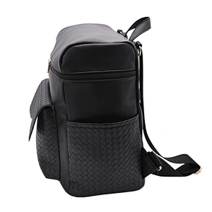High Quality Durable PU Diaper Bags Custom Wholesale Daily Diaper Bags For Mommy