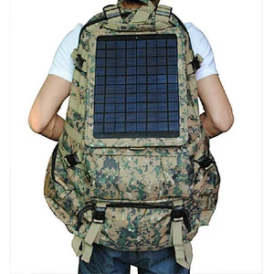 Solar power backpack mochilas militares/ mochilas solares