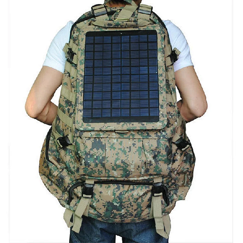 Solar power backpack mochilas militares/ mochilas solares