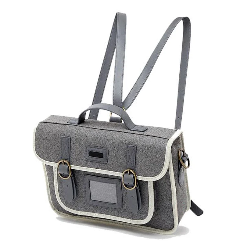 2014 New designs felt a4 document bag, best messenger bag for college