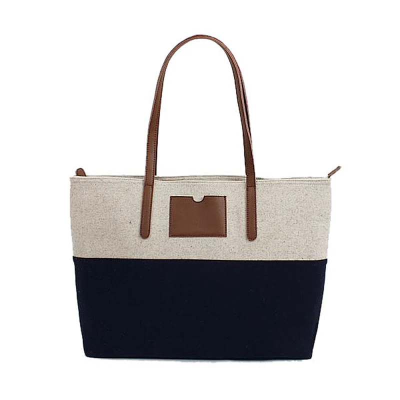 2014 New arrival industrial wool felt non woven shopping tote bag