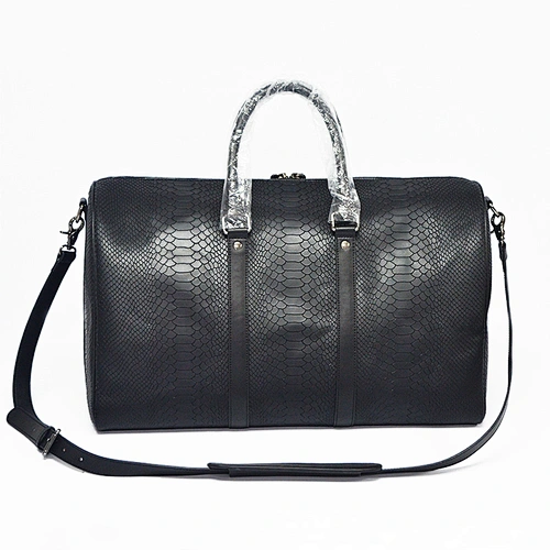 Wholesale OEM Customized Leather Sports Tote Gym Bag Travel Luggage Bag Waterproof Overnight Bag With With Shoe Compartment