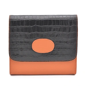 OEM leather high quality 3 pockets watch case with removable inner leather sheet