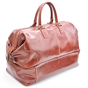 Wholesale OEM Customized Vegan Leather travel bag separate garments duffel bag